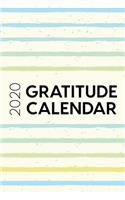 2020 Gratitude Calendar: 365 Days Dated Gratitude Journal For A Thankful New Year - Pastel Yellow Ombre(10 Pretty Flowers)