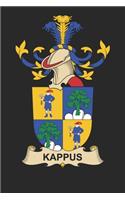 Kappus: Kappus Coat of Arms and Family Crest Notebook Journal (6 x 9 - 100 pages)