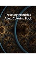 Traveling Mandalas Adult Coloring Book