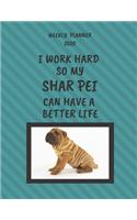 Shar Pei Weekly Planner 2020