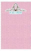 Hi Sketchbook: Sketchbook for all: Large 6 x 9 inches, blank, unlined, 100 pages