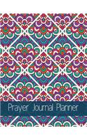 Prayer Journal Planner: Turkish Design With Calendar 2018-2019, Daily Guide for prayer, praise and Thanks Workbook: size 8.5x11 Inches Extra Large Made In USA(13 My Bible Study Journal)