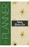 Weekly Planner Pad: Monthly Weekly Planner Undate, Monthly Weekly Planning Undate, Monthly Weekly Journal Undate, Weekly Montly Planner Undate, Weekly Monthly Planning 