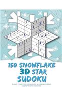 150 Snowflake 3D Star Sudoku