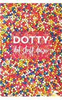 Dotty Fun Composition Notebook: Blank Lined Journal