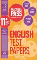 Practise & Pass 11+ Level Three: English Practice Test Papers