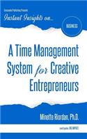 A Time Management System for Creative Entrepreneurs