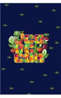 Go Vegan: Notebook Journal - 120-Page Lined Vegan Design(1 Vegan Gifts)