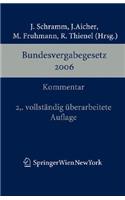 Kommentar Zum Bundesvergabegesetz 2006