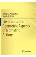 Lie Groups and Geometric Aspects of Isometric Actions