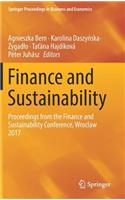 Finance and Sustainability