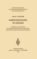 Komplexbildung in Losung