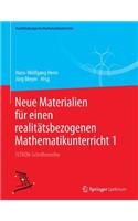 Neue Materialien Für Einen Realitätsbezogenen Mathematikunterricht 1