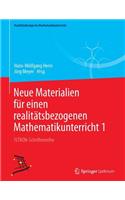 Neue Materialien Für Einen Realitätsbezogenen Mathematikunterricht 1