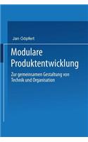 Modulare Produktentwicklung