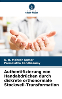 Authentifizierung von Handabdrücken durch diskrete orthonormale Stockwell-Transformation