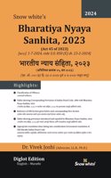 Snowwhite's Diglot Edition - New Criminal Laws - Bharatiya Nyaya Sanhita, 2023 (BNS) - à¤­à¤¾à¤°à¤¤à¥€à¤¯ à¤¨à¥�à¤¯à¤¾à¤¯ à¤¸à¤‚à¤¹à¤¿à¤¤à¤¾, 2023 - English and Marathi Diglot - Comparative Table with Old Indian Penal Code - March 2024 Edition