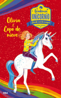 Olivia y Copo de nieve / Olivia and Snowflake: (6 Academia Unicornio)