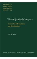 Adjectival Category