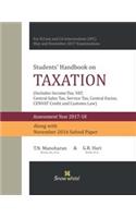 Students Handbook on Taxation - AY 2017-18 - CA IPC