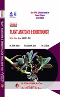 Dinesh Plant Anatomy & Embryology for B.Sc.- II (BOTA 201) (H.P.U. - 2020)