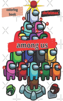 among us coloring book christmas