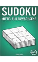 Sudoku mittel für Erwachsene: 400 Mittelschwere Sudokus - mit Lösungen (Band 1)