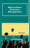 Matriculation Business Management