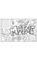 Maine Symbols & Facts Funsheet - Pack of 30: (Maine Experience)