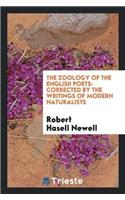 The Zoology of the English Poets: Corrected by the Writings of Modern Naturalists