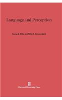 Language and Perception
