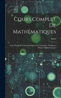 Cours Complet De Mathématiques