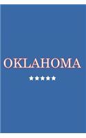 Oklahoma: Journal. Notebook. Diary. Blank Lined Paper. 120 Pages