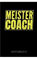Meistercoach Notizbuch