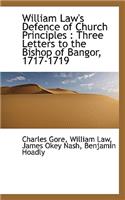 William Law's Defence of Church Principles