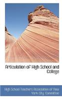 Articulation of High School and College