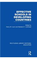 Effective Schools in Developing Countries