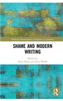 Shame and Modern Writing