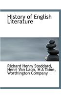 History of English Literature