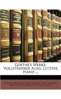 Goethe's Werke
