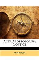 ACTA Apostolorum Coptice