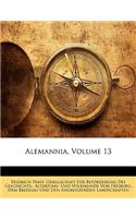 Alemannia, Volume 13