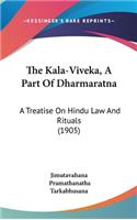 The Kala-Viveka, A Part Of Dharmaratna