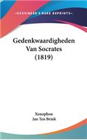 Gedenkwaardigheden Van Socrates (1819)