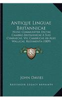 Antique Linguae Britannicae