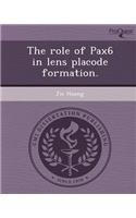 The Role of Pax6 in Lens Placode Formation