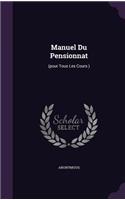 Manuel Du Pensionnat