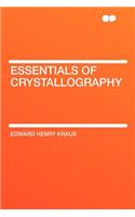 Essentials of Crystallography