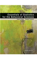 Essentials of Statistics for the Behavioral Sciences: (English)