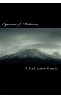 Experience of Meditation